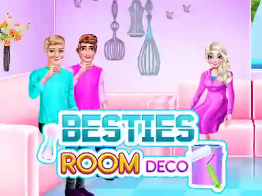 खेल Besties Room Deco ऑनलाइन