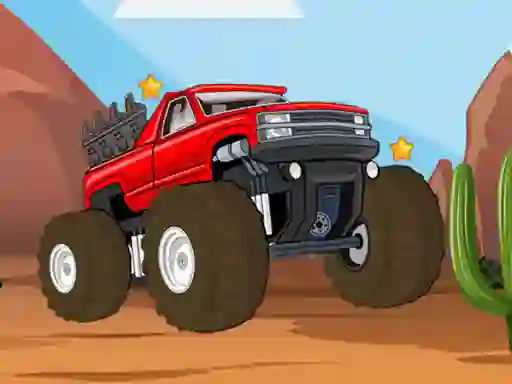 खेल Monster Truck Hidden Stars ऑनलाइन