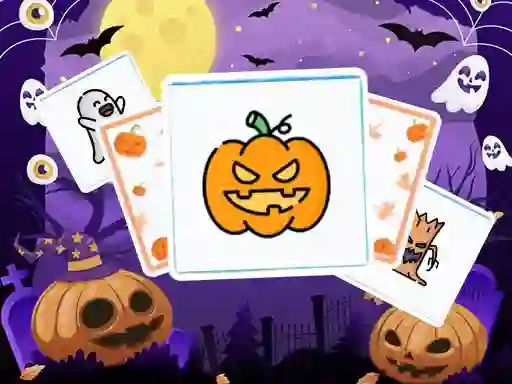 खेल Scary Memory Halloween ऑनलाइन