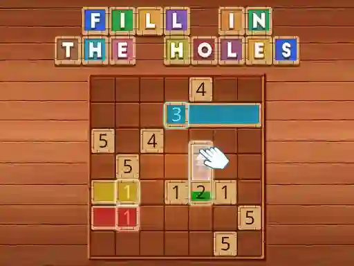 खेल Fill In the holes ऑनलाइन