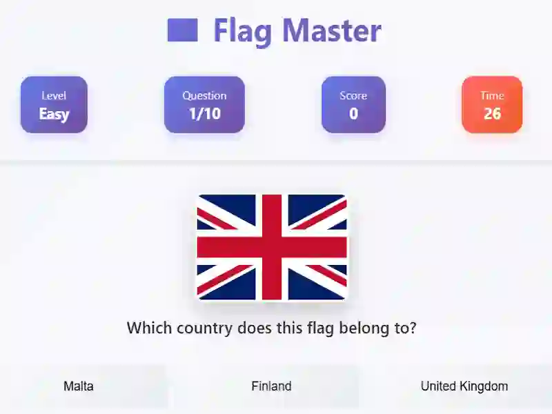 खेल Flag Masters ऑनलाइन
