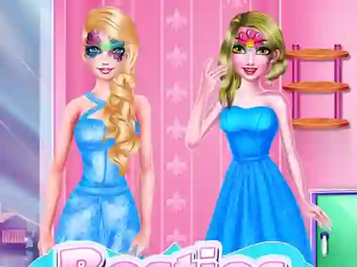 खेल Bestie Face Art ऑनलाइन