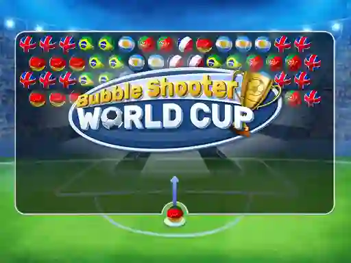 खेल Bubble Shooter World Cup ऑनलाइन