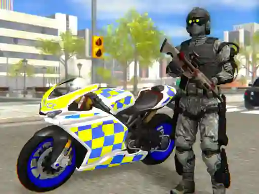 खेल Police Bike City Simulator ऑनलाइन