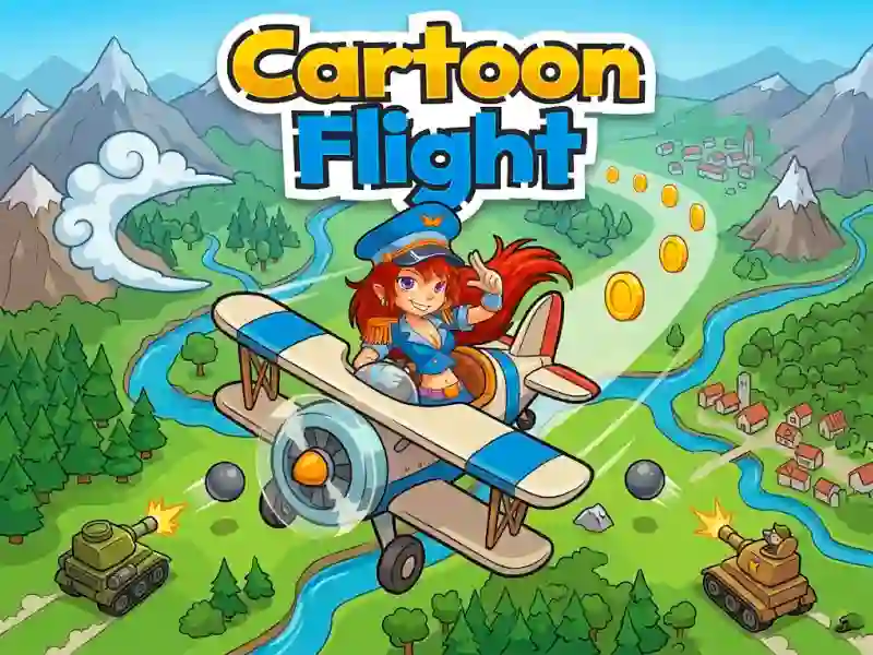 खेल Cartoon Flight ऑनलाइन