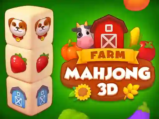 खेल Farm Mahjong 3D ऑनलाइन