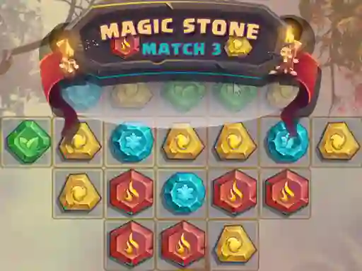 खेल Magic Stone Match 3 ऑनलाइन