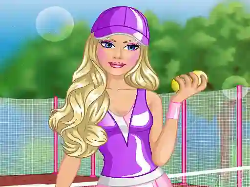 खेल Barbie Tennis Dress ऑनलाइन
