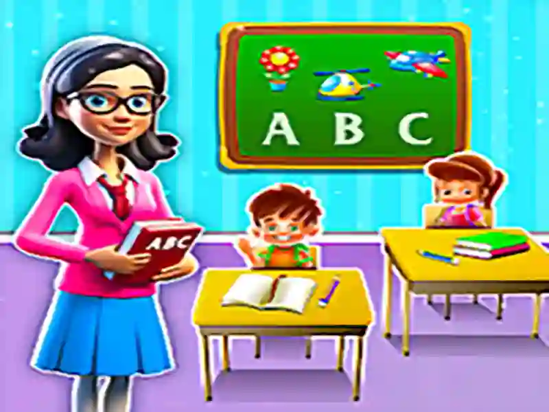 खेल Kindergarten School Teacher ऑनलाइन