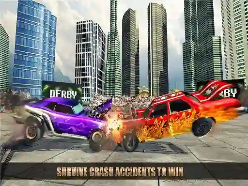 खेल Extreme Car Battle Demolition Derby ऑनलाइन