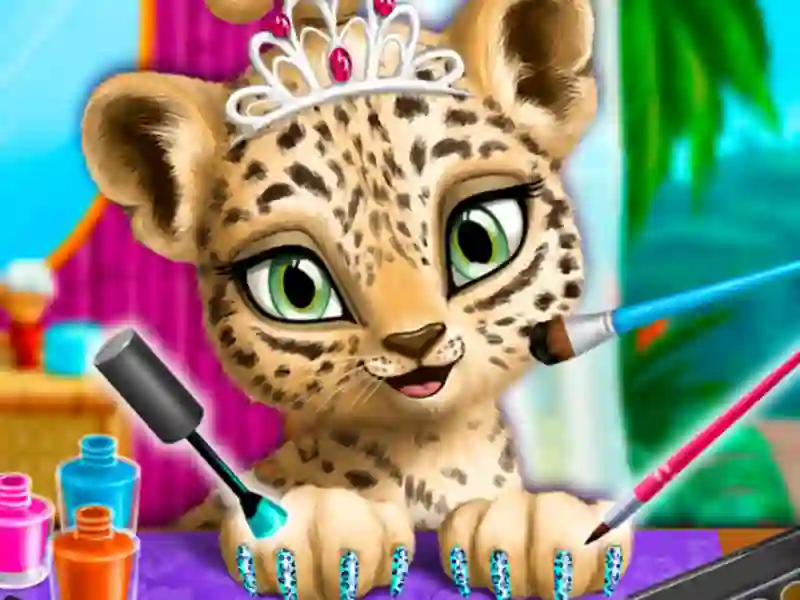 खेल Jungle Animal Hair Salon ऑनलाइन