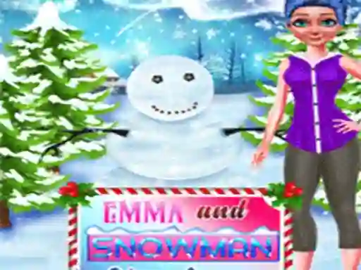खेल Emma and Snowman Christmas ऑनलाइन