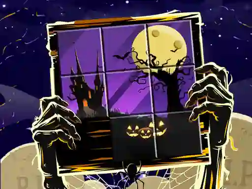खेल Puzzle Slide Terror ऑनलाइन