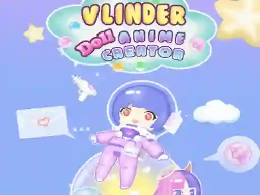 खेल Vlinder Anime Doll Maker ऑनलाइन
