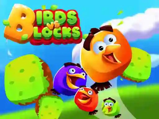 खेल Birds vs Blocks ऑनलाइन