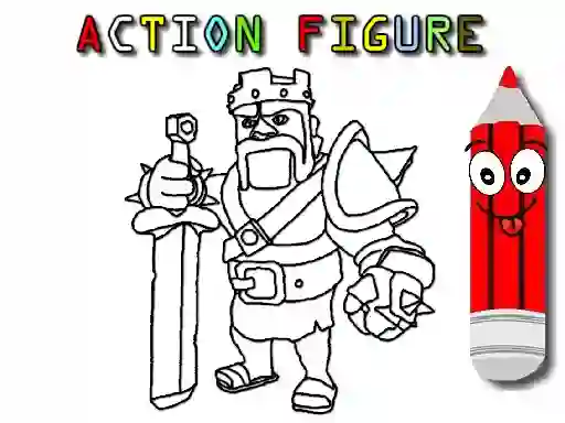 खेल Back To School: Action Figure Coloring ऑनलाइन