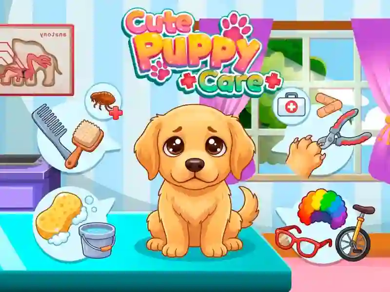 खेल Cute Puppy Care ऑनलाइन
