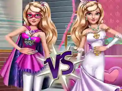 खेल Superhero Vs Princess ऑनलाइन