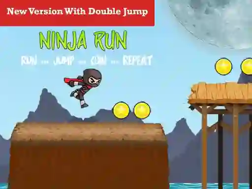 खेल Ninja Run Double Jump ऑनलाइन