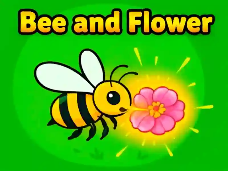 खेल Bee and Flower ऑनलाइन