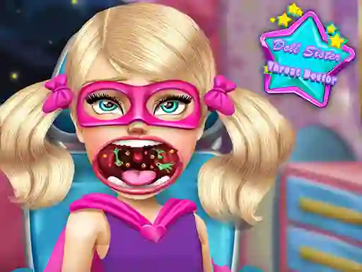 खेल Doll Sister Throat Doctor ऑनलाइन