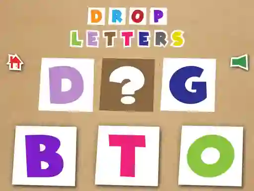 खेल Drop Letters ऑनलाइन