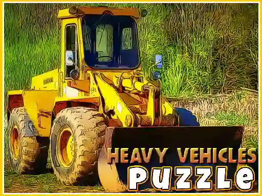 खेल Heavy Vehicles Puzzle ऑनलाइन