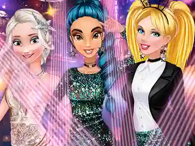 खेल Princess Night Out in Hollywood ऑनलाइन