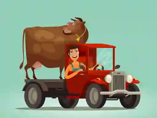 खेल Cute Trucks For Kids Coloring ऑनलाइन