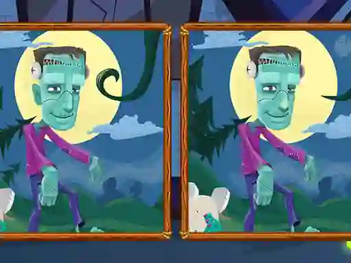 खेल Halloween Find the Differences ऑनलाइन