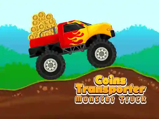 खेल Coins Transporter Monster Truck ऑनलाइन
