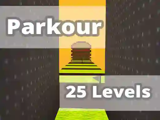 खेल Parkour 25 Levels ऑनलाइन