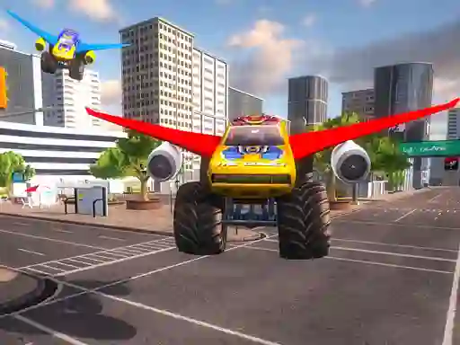 खेल Real Flying Truck Simulator 3d ऑनलाइन