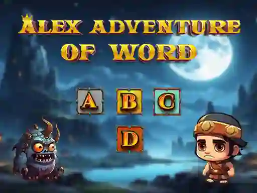 खेल Alex Adventure of Word ऑनलाइन
