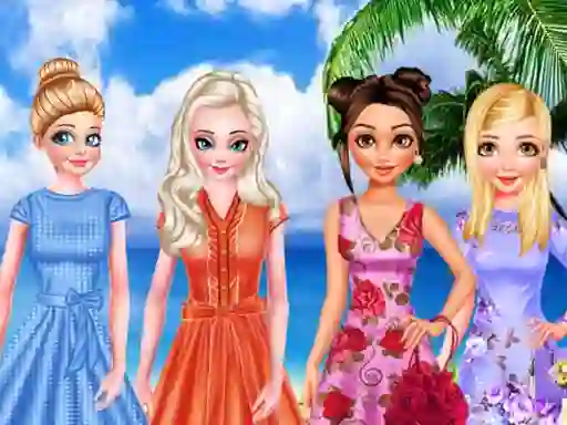 खेल Princess Holiday Choice ऑनलाइन