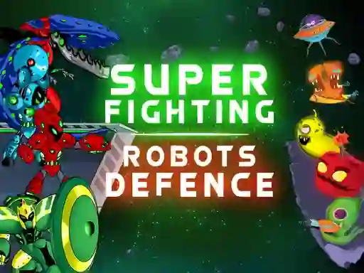 खेल Super Fighting Robots Defense ऑनलाइन