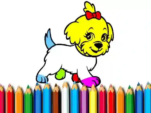 खेल Back To School: Doggy Coloring Book ऑनलाइन