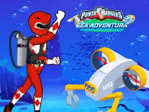 खेल Power rangers Sea adventura ऑनलाइन