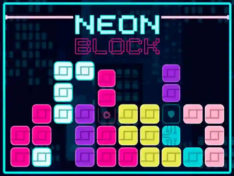 खेल Neon Block ऑनलाइन