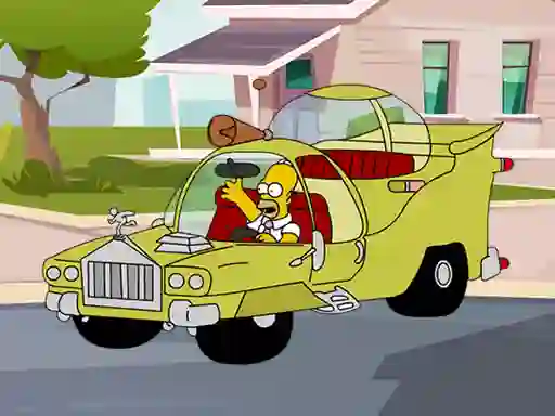 खेल The Simpsons Car Jigsaw ऑनलाइन