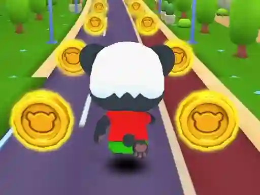 खेल Panda Subway Run ऑनलाइन