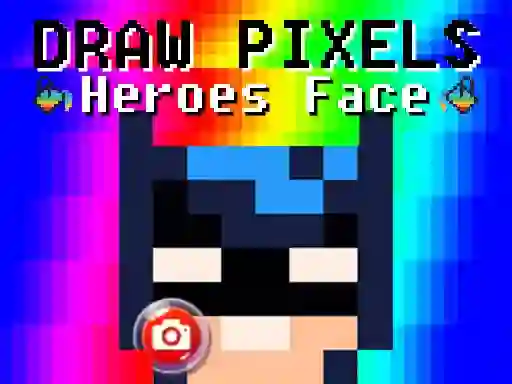 खेल Draw Pixels Heroes Face ऑनलाइन