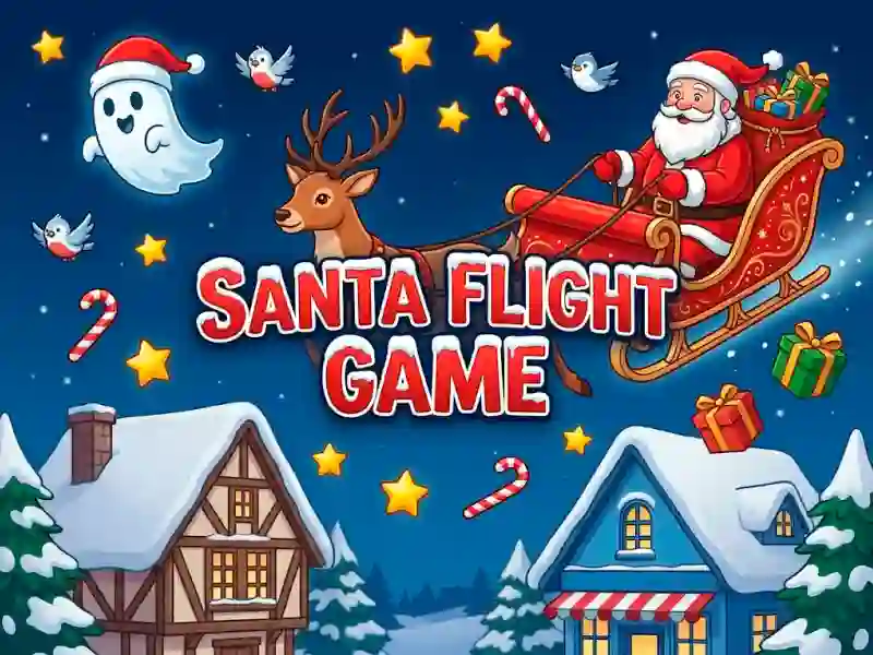 खेल Santa Flight Game ऑनलाइन