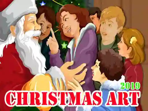 खेल Christmas Art 2019 ऑनलाइन