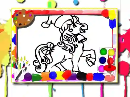 खेल Horse Coloring Book ऑनलाइन