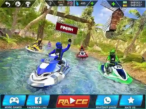 खेल Extreme Power Boat Water Racing ऑनलाइन