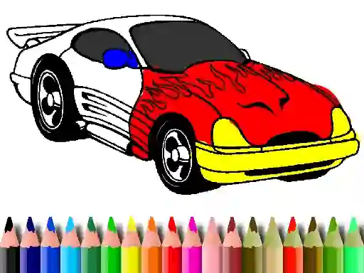 खेल Back To School: Muscle Car Coloring ऑनलाइन