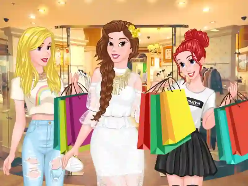 खेल Princesses: Fashion Shopaholic ऑनलाइन