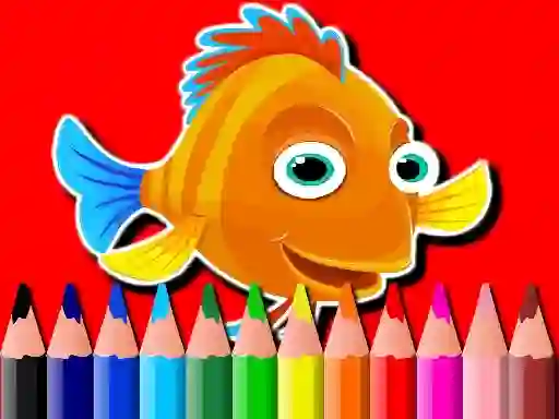 खेल Back To School: Fish Coloring Book ऑनलाइन