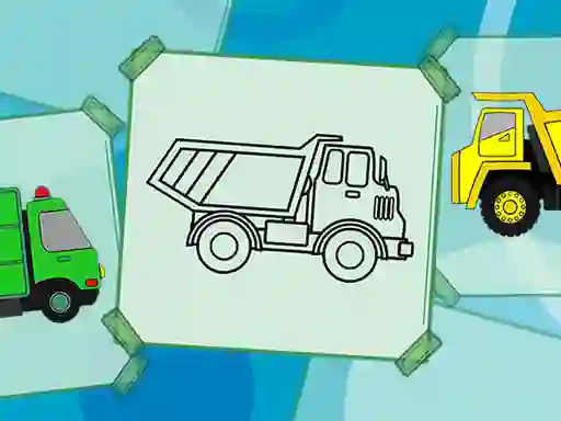 खेल Truck Coloring Book ऑनलाइन